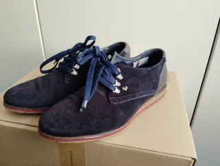 Zapatos Martinelli Azul/Marrón