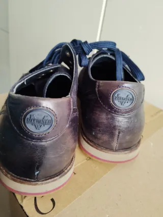 Zapatos Martinelli Azul/Marrón