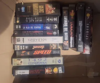 Lote de 13 VHS Películas Varias