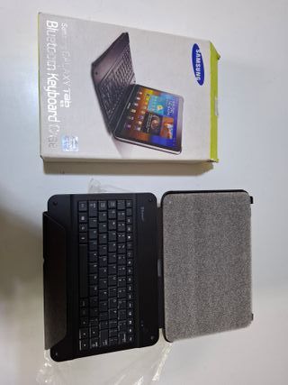 Teclado Bluetooth Samsung Galaxy Tab 8.9 + Caixa