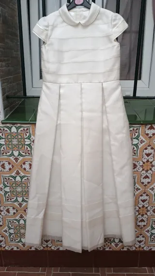Vestido de Comunión Blanco talla 12