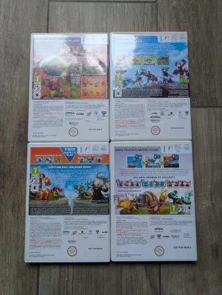 Set 4 Skylanders Wii Activision
