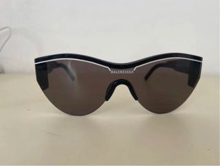 Occhiali da sole Balenciaga neri e marroni