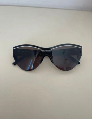 Occhiali da sole Balenciaga neri e marroni