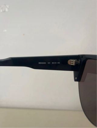 Occhiali da sole Balenciaga neri e marroni