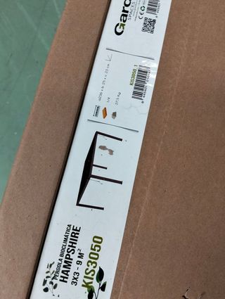 Pérgola de jardín bioclimática 3x3m 9m2 Hampshire imitación madera