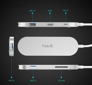 Hub USB-C Havit HDMI 4K