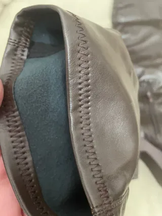 Stivali alti marroni taglia 41