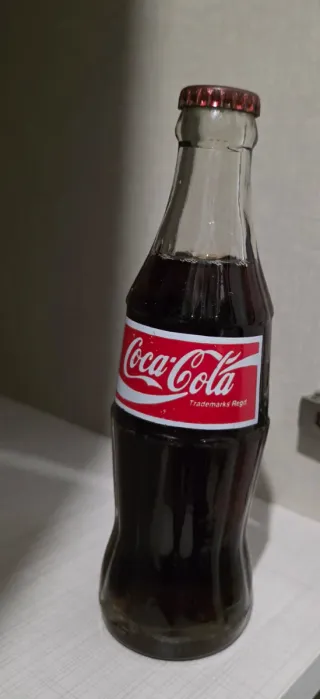 Coca Cola Egipcia Botella Vidrio