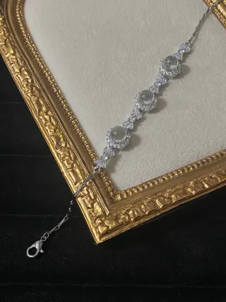 Pulsera Cuarzo Blanco Natural