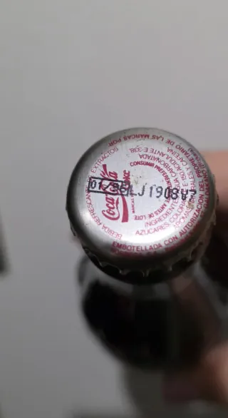 Botella Coca Cola Antigua