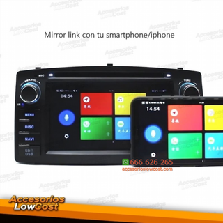 RADIO NAVEGADOR MULTIMEDIA ANDROID 11.0, GPS DVD