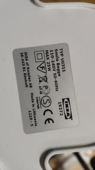 Lampada per bambini IKEA coccinella