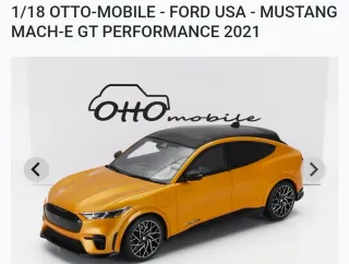 Mustang Mach-E Otto Mobile 1:18