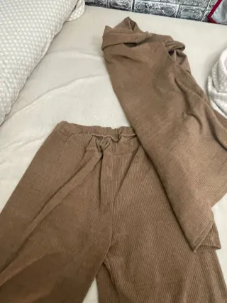 Conjunto pana marrón