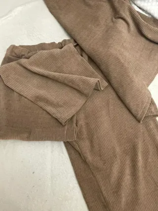 Conjunto pana marrón