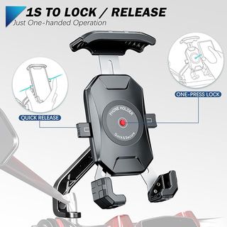 Soporte Móvil Moto/Scooter Retrovisor Nuevo