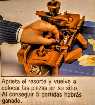 ANTIGUO JUEGO DE MESA "PIN-BOL AL ABORDAJE".(CEFA)