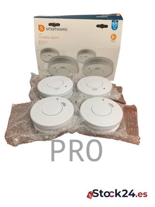 Smartwares Detector de Humo pack de 4