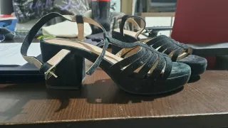 Zapatos abiertos Sandalias Geox Mujer Talla 35 Neg