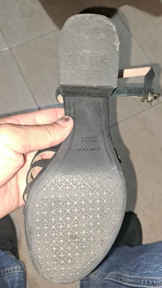 Zapatos abiertos Sandalias Geox Mujer Talla 35 Neg