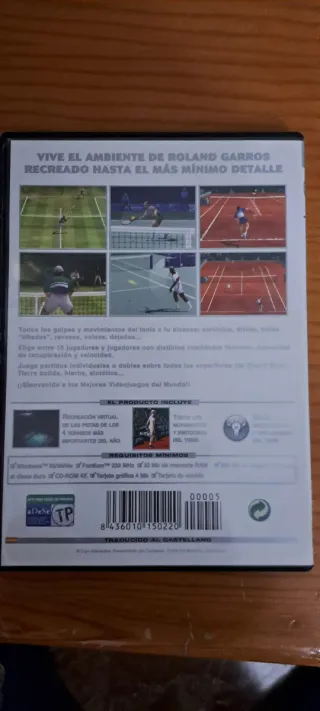 Roland Garros Paris 2000 PC CD-ROM