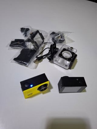 Pack 2 Câmaras de Ação + Kit Acessórios