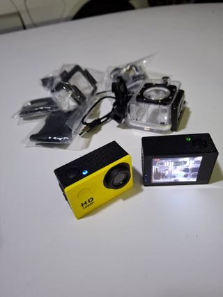 Pack 2 Câmaras de Ação + Kit Acessórios