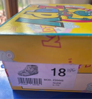 Zapatillas casa bebé infantiles rosas talla 18