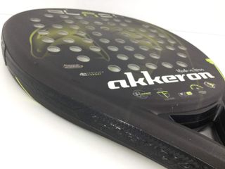 pala de padel akkeron cobra black a22