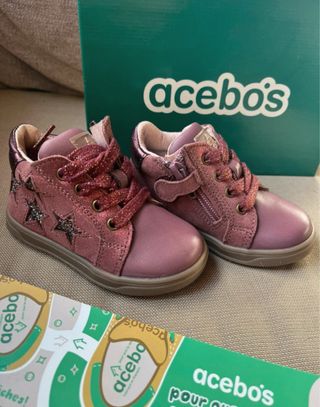 Botita bebé rosa Acebo's T20