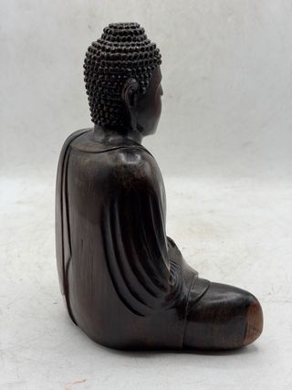 Figura Buda Madera Palo Santo Meditación