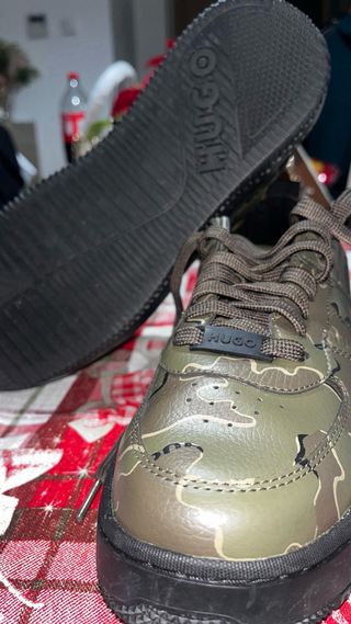 Zapatos Hugo Boss Camuflaje Verde