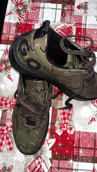 Zapatos Hugo Boss Camuflaje Verde