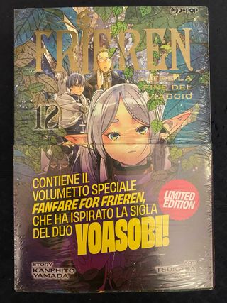 Frieren 12 variant fanfare for frieren yaosobi ita