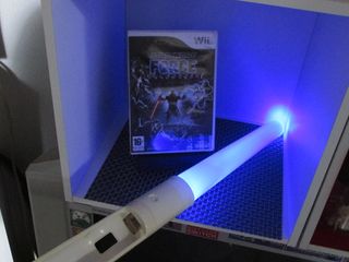 Star Wars The Force Unleashed Wii + Lightsaber