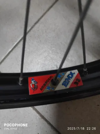 LLANTA AMBROSIO NEGRA BMX
