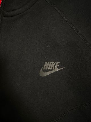 Conjunto Nike Tech Fleece Negro/Gris Talla L