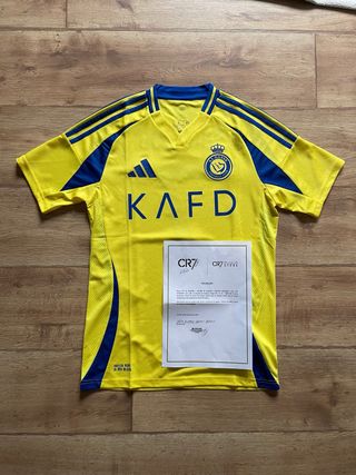 Camisola Al Nassr Cristiano Ronaldo Autografada