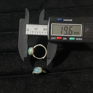 Pendientes Plata 925 Ópalo Natural