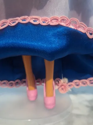 Barbie Rapunzel Princesa Corona Pelo Largo