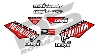 Kit Vinilos Derbi Variant Revolution