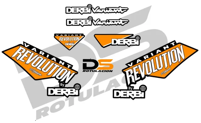 Kit Vinilos Derbi Variant Revolution