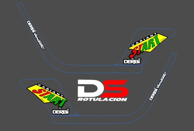 Kit Vinilos Derbi Variant Start