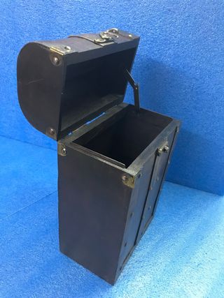 Baúl Cofre Madera Vintage Estilo Pirata Porta Bote