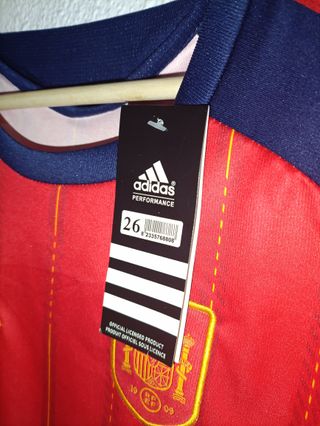 Camiseta y pantalón España Kit niño mundial 2026