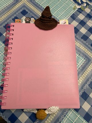 Marcapáginas Harry Potter: Sombrero y Snitch