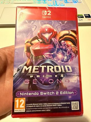 Metroid Prime 4 Nintendo Switch 2 precintado