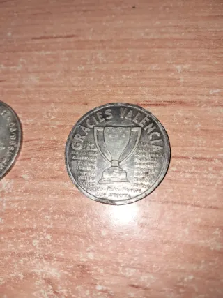 3 Monedas Valencia CF Campeón de Copa