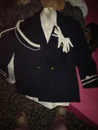 Traje marinero comunión chico azul